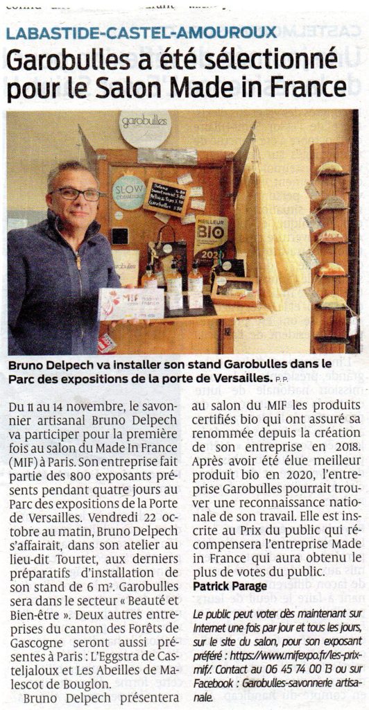 article presse mif 2021